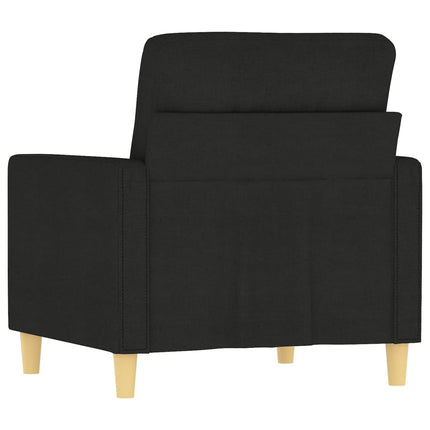 Sofa Chair Black 60 cm Fabric