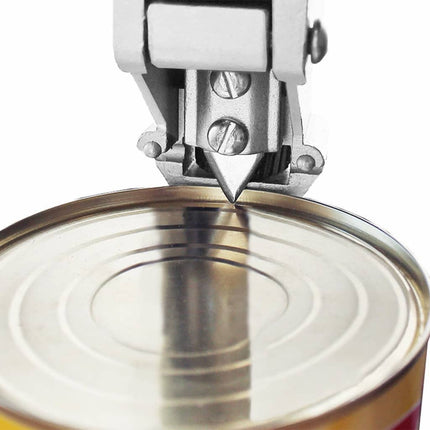 Canned Food Can Opener Silver 70 cm Aluminum and Stainless Steel