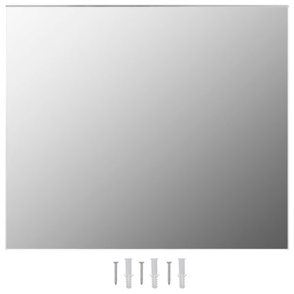 vidaXL Frameless Mirror 70x50 cm Glass