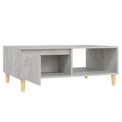 vidaXL Coffee Table Concrete Grey 90x60x35 cm Chipboard