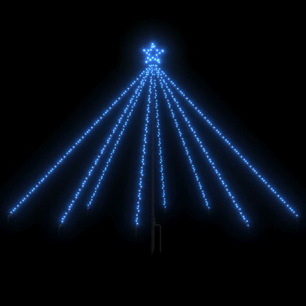 Christmas Tree Lights Indoor Outdoor 400 LEDs Blue 2.5 m
