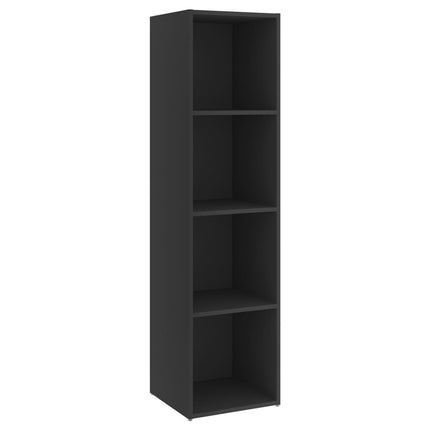 TV Cabinet Grey 142.5x35x36.5 cm Engineered Wood