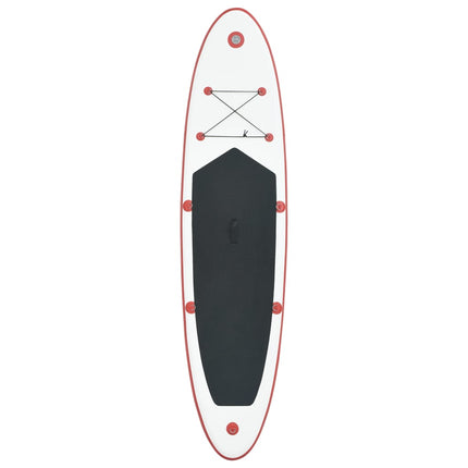Inflatable Stand Up Paddleboard Set Red and White