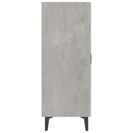 Sideboard Concrete Grey 70x34x90 cm Engineered Wood