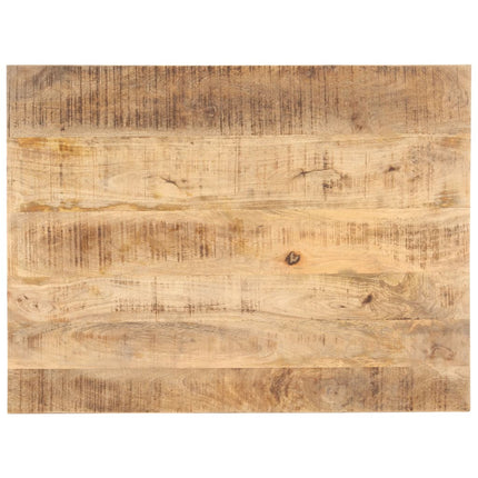 vidaXL Table Top Solid Wood Mango 25-27 mm 80x60 cm
