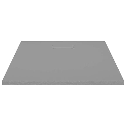 Shower Base Tray SMC Grey 100x80 cm