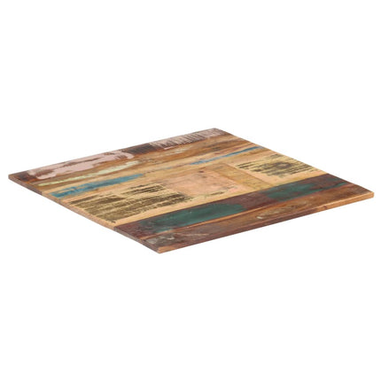 vidaXL Square Table Top 80x80 cm 15-16 mm Solid Wood Reclaimed