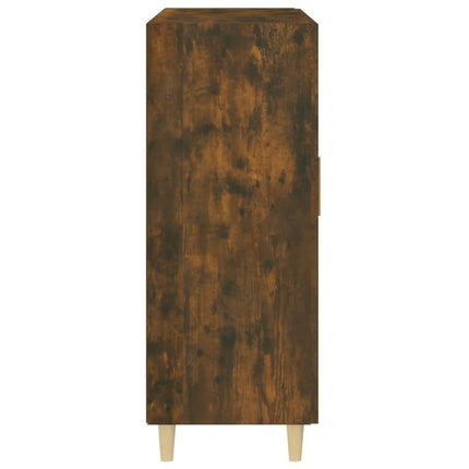 Sideboard Smoked Oak 69.5x34x90 cm Engineered Wood