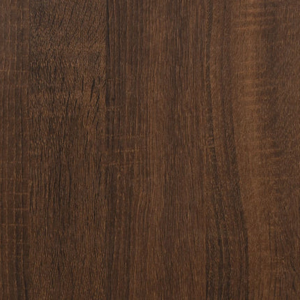 vidaXL Side Table Brown Oak 40x40x40 cm Engineered Wood