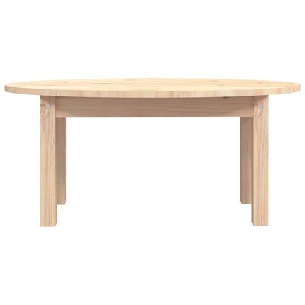 vidaXL Coffee Table 80x40x35 cm Solid Wood Pine