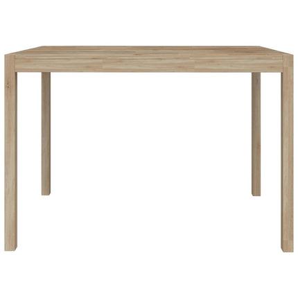 vidaXL Dining Table 110x70x75 cm Solid Wood Acacia