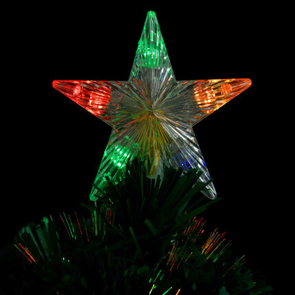 vidaXL Artificial Christmas Tree with Stand/LED 64 cm Fibre Optic