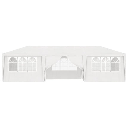 vidaXL Professional Party Tent with Side Walls 4x9 m White 90 g/m²