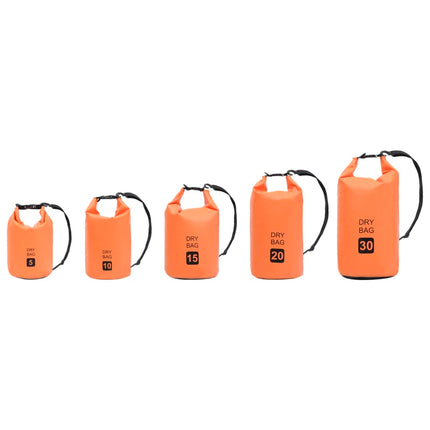 Dry Bag Orange 5 L PVC