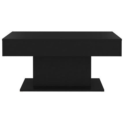 vidaXL Coffee Table Black 96x50x45 cm Chipboard