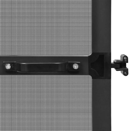 Hinged Insect Screen for Doors Anthracite 120x240 cm