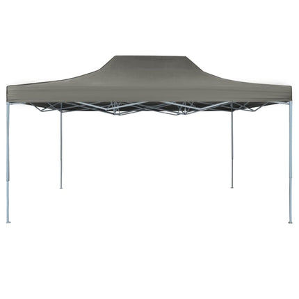 vidaXL Foldable Tent Pop-Up 3x4.5 m Anthracite