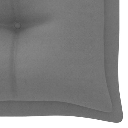 vidaXL Garden Bench Cushion Grey 200x50x7 cm Fabric