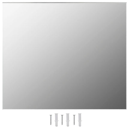 vidaXL Frameless Mirror 80x60 cm Glass