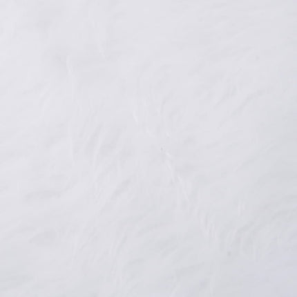 vidaXL Christmas Tree Skirt White 90 cm Faux Fur