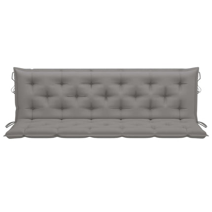 vidaXL Cushion for Swing Chair Grey 180 cm Fabric