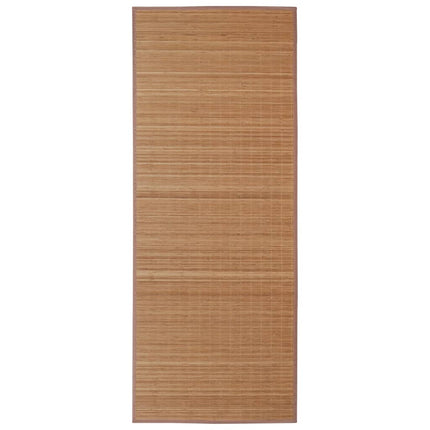 vidaXL Rug Bamboo 160x230 cm Brown