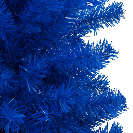 Artificial Christmas Tree with Stand Blue 120 cm PVC