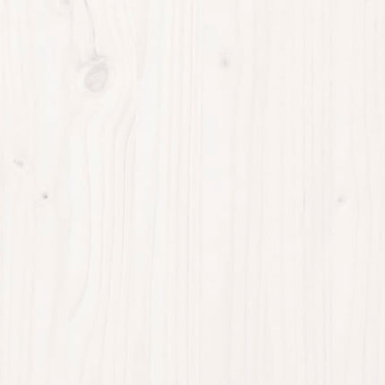 vidaXL Sideboard White 31.5x34x75 cm Solid Wood Pine