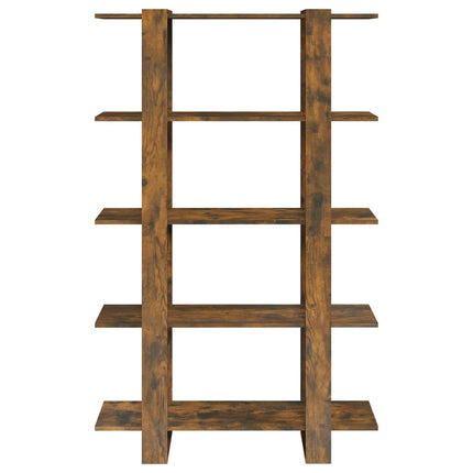 Book Cabinet/Room Divider Smoked Oak 100x30x160 cm