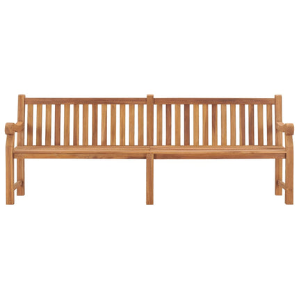 Garden Bench 228 cm Solid Teak Wood