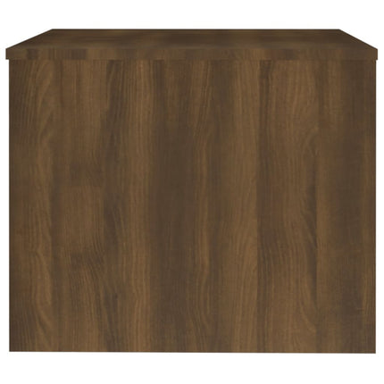 vidaXL Coffee Table Brown Oak 80x50x40 cm Engineered Wood