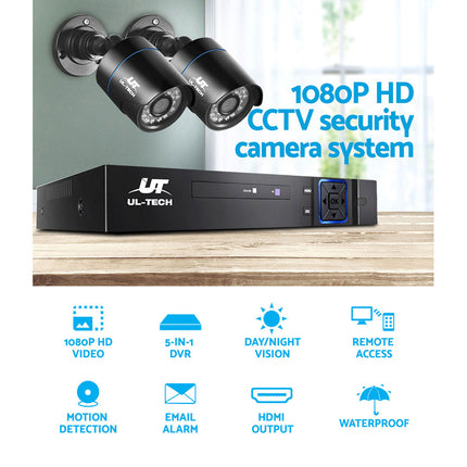 1080P 4 Channel CCTV Security Camera