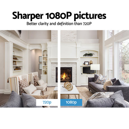 1080P WIreless IP Camera - Black