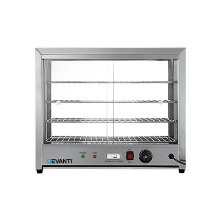 Commercial Food Warmer Electric Pie Hot Display Showcase Cabinet 4 Tier