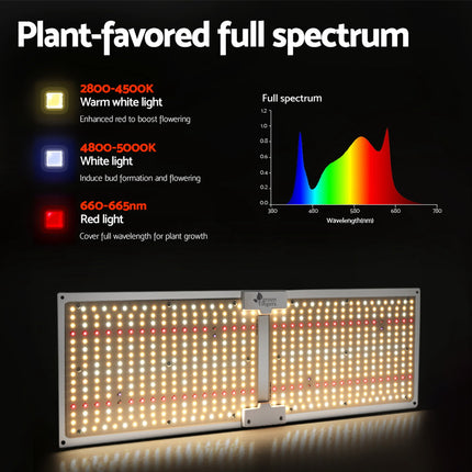 3000W LED Grow Light Full Spectrum Indoor Veg Flower All Stage