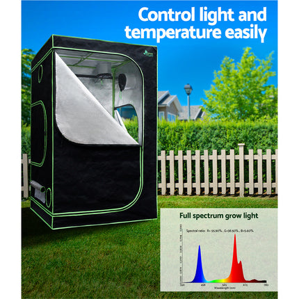 Grow Tent 2200W LED Grow Light Hydroponic Kits System 1.5x1.5x2M