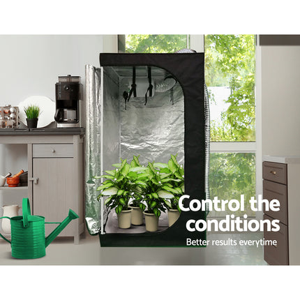 6" Hydroponics Grow Tent Kit Ventilation Kit Fan Carbon Filter Duct