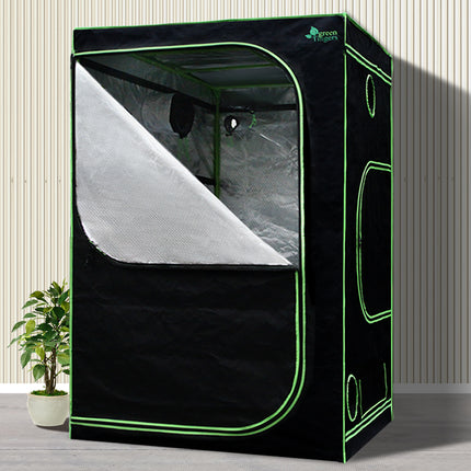 Grow Tent 1000W LED Grow Light 150X150X200cm Mylar 4" Ventilation