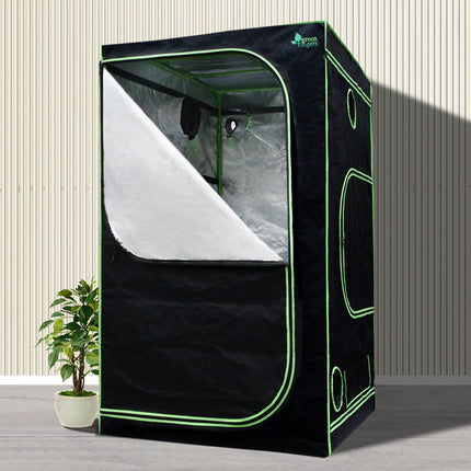Grow Tent 1000W LED Grow Light 90X90X180cm Mylar 6" Ventilation
