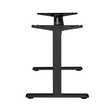 Standing Desk Sit Stand Motorised Height Adjustable Frame Only Black