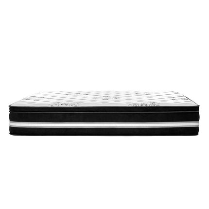 Bedding Donegal Euro Top Cool Gel Pocket Spring Mattress 34cm Thick Queen
