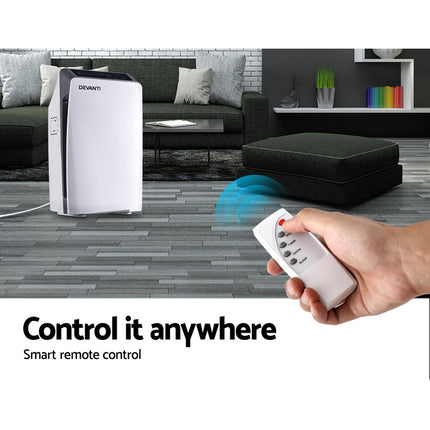Air Purifier Cleaner Home Purifiers Odour Sensor HEPA Filter