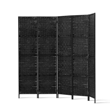 4 Panel Room Divider Screen Privacy Timber Foldable Dividers Stand