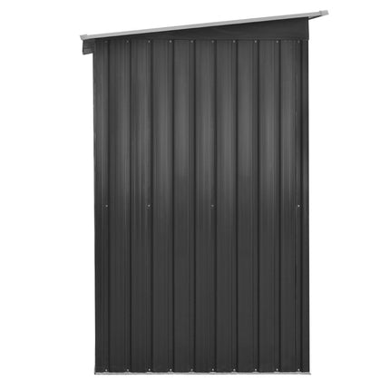 Garden Shed Outdoor Storage Sheds 2.38x1.31M Tool Metal Base House Grey