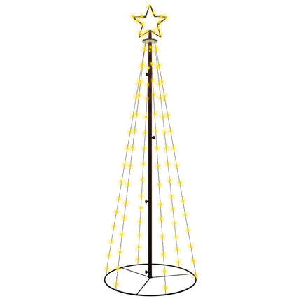 Christmas Cone Tree Warm White 108 LEDs 70x180 cm