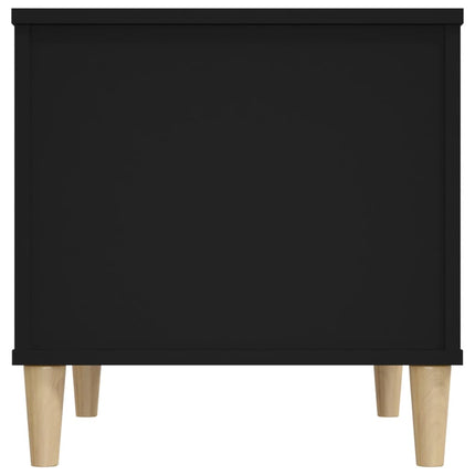 vidaXL Coffee Table Black 60x44.5x45 cm Engineered Wood