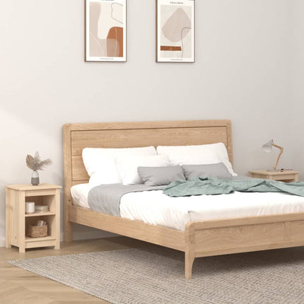 Bedside Cabinets 2 pcs 40x35x55 cm Solid Wood Pine
