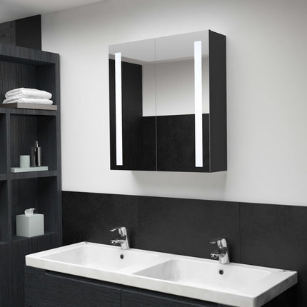 LED Bathroom Mirror Cabinet 62x14x60 cm