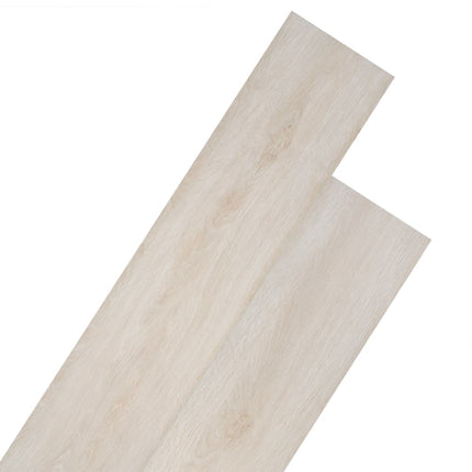 vidaXL Self-adhesive PVC Flooring Planks 5.02 m² 2 mm Oak Classic White