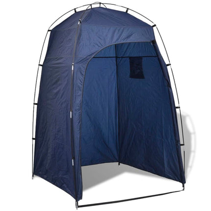 vidaXL Shower/WC/Changing Tent Blue